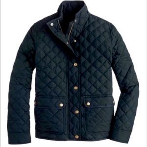 J. Crew Quilted Light Puffer Down Jacket